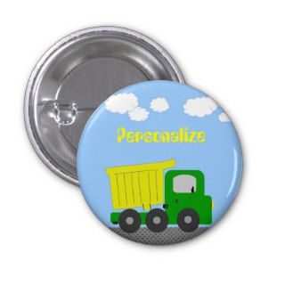Truck Button Badge