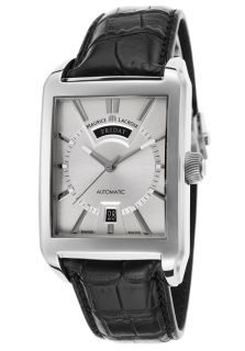 Maurice Lacroix PT6227 SS001 13E  Watches,Mens Pontos Automatic Black Crocodile Leather Silver Tone Dial, Luxury Maurice Lacroix Automatic Watches