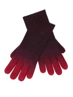 Dip Dye Cashmere Gloves by Qi Cashmere
