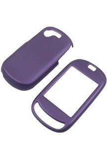 Samsung T669 Gravity T Rubberized Shield Hard Case   Dr. Purple Cell Phones & Accessories