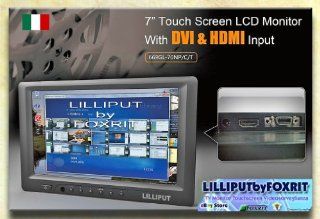 Sunlight Readable Lilliput 7" 669gl 70np/c Vga Monitor W/dvi and Hdmi Input(non touch Screen)+HOT SHOE MOUNT+BATTERY Computers & Accessories