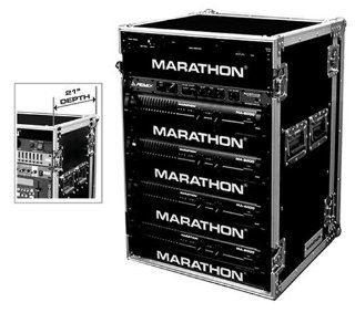 Marathon MA 16UAD21 16U Amplifier Deluxe Case Musical Instruments