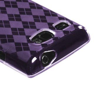 Asmyna SAMI677CASKCA070 Argyle Premium Slim and Durable Protective Cover for SAMSUNG i677 (Focus Flash)    1 Pack   Retail Packaging   Purple Cell Phones & Accessories