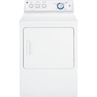 GE 7 cu ft Gas Dryer (White)