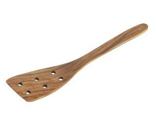 Cilio Olivewood Spatula with Holes, 12 Inch Kitchen & Dining