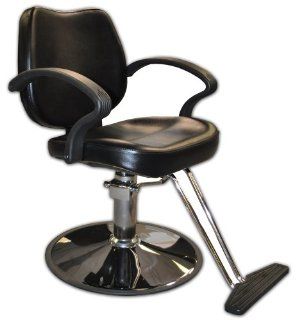 Styling Chair with Round Base, Beauty, Hair Salon, Equipment, Beauty