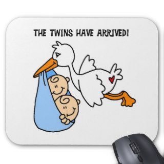 The Twins Have Arrived Mouse Mat