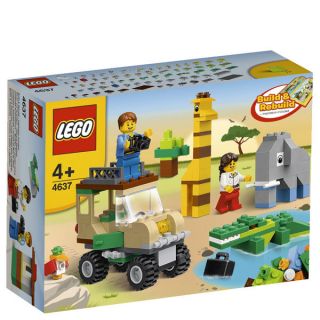 LEGO Build and Rebuild Safari Building Set (4637)      Toys
