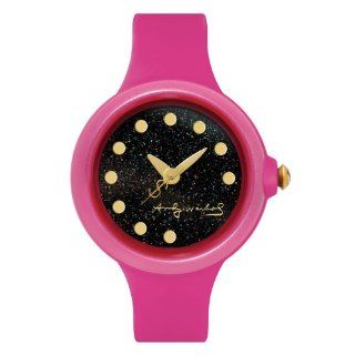 Andy Warhol Women's ANDY098 Fabulous Collection Pink Glittering Dial Watch Watches