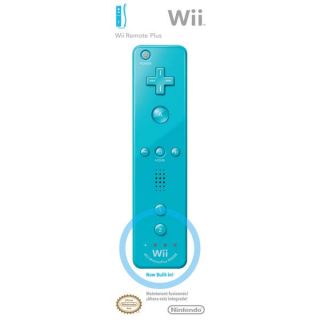 Official Wii Remote Plus Controller (Blue)      Games Accessories