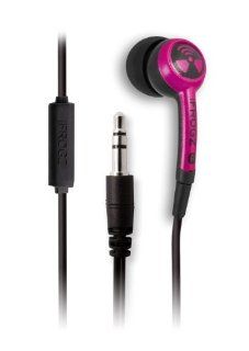 iFrogz EarPollution Plugz Earbuds with Mic   Pink Cell Phones & Accessories
