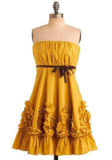 Ryu Yellow, Gorgeous Dress  Mod Retro Vintage Dresses