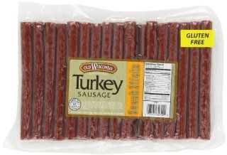 Old Wisconsin Snack Sticks, Turkey, 28 Ounce  Jerky And Dried Meats  Grocery & Gourmet Food
