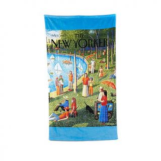 The New Yorker "Central Park" Oversized Beach Towel