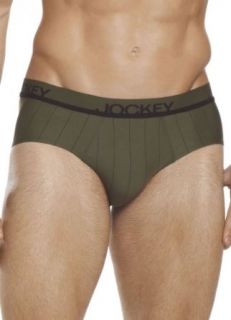 Jockey Men's Underwear Retro Microfiber Low Rise Brief, grape leaf stripe, L at  Men�s Clothing store