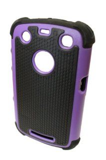 GO BC683 2 In 1 Dual Armor Protective Hard Case for BlackBerry 9360   1 Pack   Retail Packaging   Purple Cell Phones & Accessories