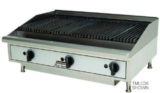 New Toastmaster 24 inch Gas Radiant Charbroiler Counter 2 Burner Iron Char 24"  Propane Grills  Patio, Lawn & Garden