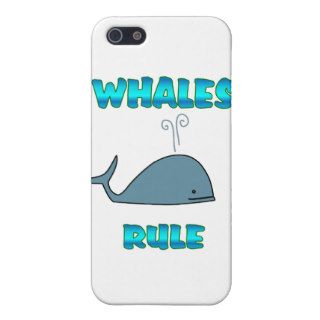 Whales Rule iPhone 5 Covers
