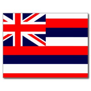 HAWAII / HAWAIIAN FLAG POSTCARDS