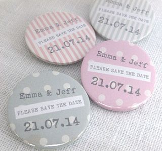 10 personalised save the date magnets by tilliemint loves