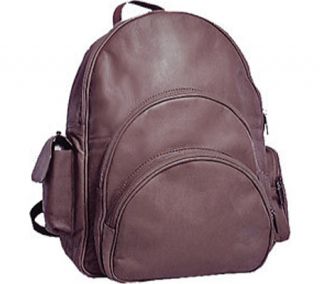 David King Leather 321 Expandable Computer Backpack