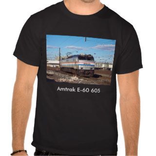 Amtrak E 60 # 605 at the ready in Phila. Pa. Tshirts