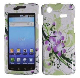Green Lily Hard Case Cover for Samsung Captivate i897 Cell Phones & Accessories