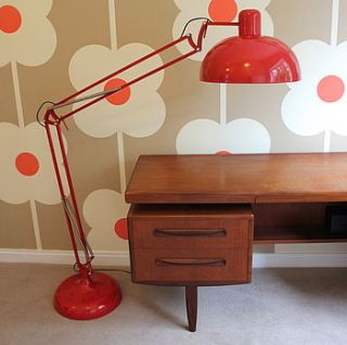 poppy angled floor lamp by the forest & co