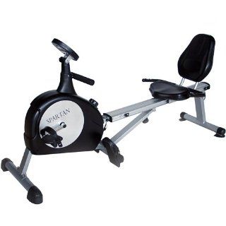 Spartan Sports 2 in 1 Recumbent Bike & Rower  Exercise Bikes  Sports & Outdoors