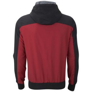 Brave Soul Mens Camden Jacket   Red/Navy      Clothing