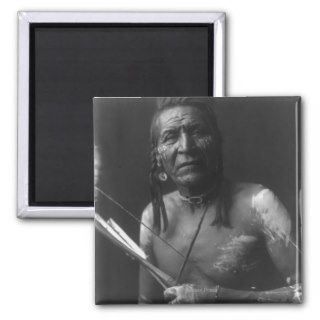 Native American Indian Bow and Arrows Fridge Magnets