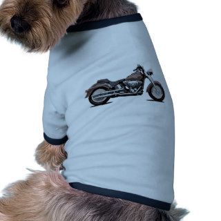 Harley Davidson Fat Boy Dog T shirt