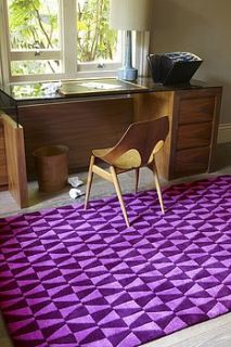 geometric rug by i love retro