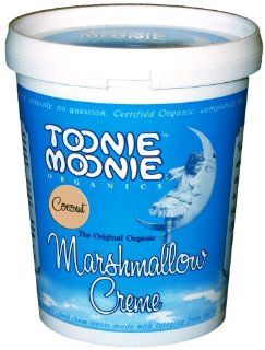 Toonie Moonie Organics Coconut Marshmallow Cr?me, 13.25 Ounce Container (Pack of 4)  Grocery & Gourmet Food
