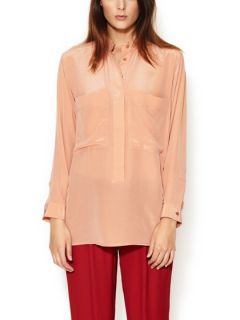 Silk Patch Pocket Blouse by See by Chloe