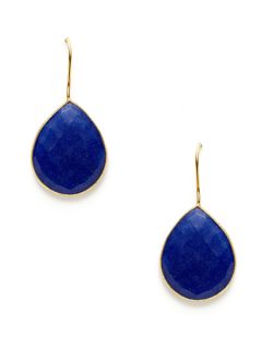 Blue Lapis Teardrop Earrings by Mary Louise Designs