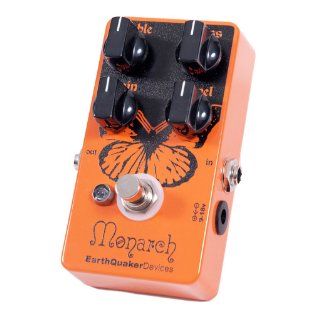EarthQuaker Devices Monarch Overdrive Guitar Distortion Effects Pedal Musical Instruments