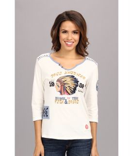 Double D Ranchwear True American Tee Womens T Shirt (Neutral)
