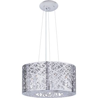 Inca 7 light Chrome Pendant