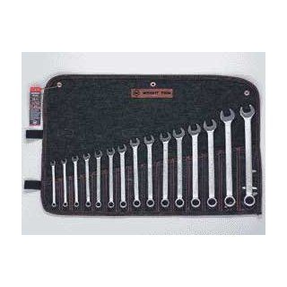 Wright Tool 752 Combination Wrench 7 22MM Set 15 Pc    