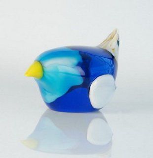 Murano Beautiful Hand Blown Art Glass Bird L78 X705  Decorative Vases  