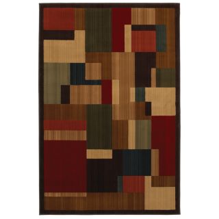 Mohawk Home Patton 8 ft x 11 ft Rectangular Red Transitional Area Rug