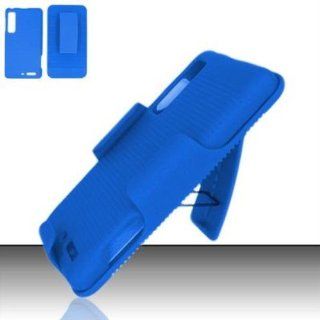 Rubberized Blue HOLCB for MOTOROLA Motorola Droid 3 Cell Phones & Accessories