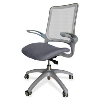 Lorell Self adjusting Weight activated Grey Task Chair