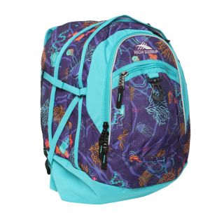High Sierra Ocean Purple/ Aqua Fatboy Backpack