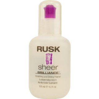 Rusk Sheer Brilliance Smoothing and Shining Polisher 4.2 oz  Hair Styling Serums  Beauty