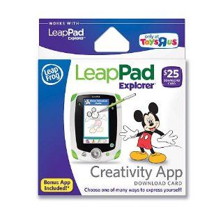LeapFrog LeapPad Explorer Creativity App  Card