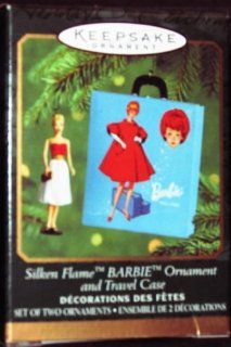 BARBIE ORNAMENT AND TRAVEL CASE  Decorative Hanging Ornaments  