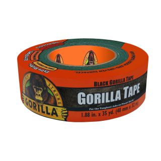 GORILLA TAPE 1.88 in x 105 ft Black Duct Tape