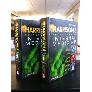Harrison's Principles of Internal Medicine Volumes 1 and 2, 18th Edition (9780071748896) Dan Longo, Anthony Fauci, Dennis Kasper, Stephen Hauser, J. Jameson, Joseph Loscalzo Books